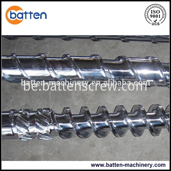 Перапрацоўка пенапласту EPS і грануляванне пластыкавага экструдара шрубы і бочкі